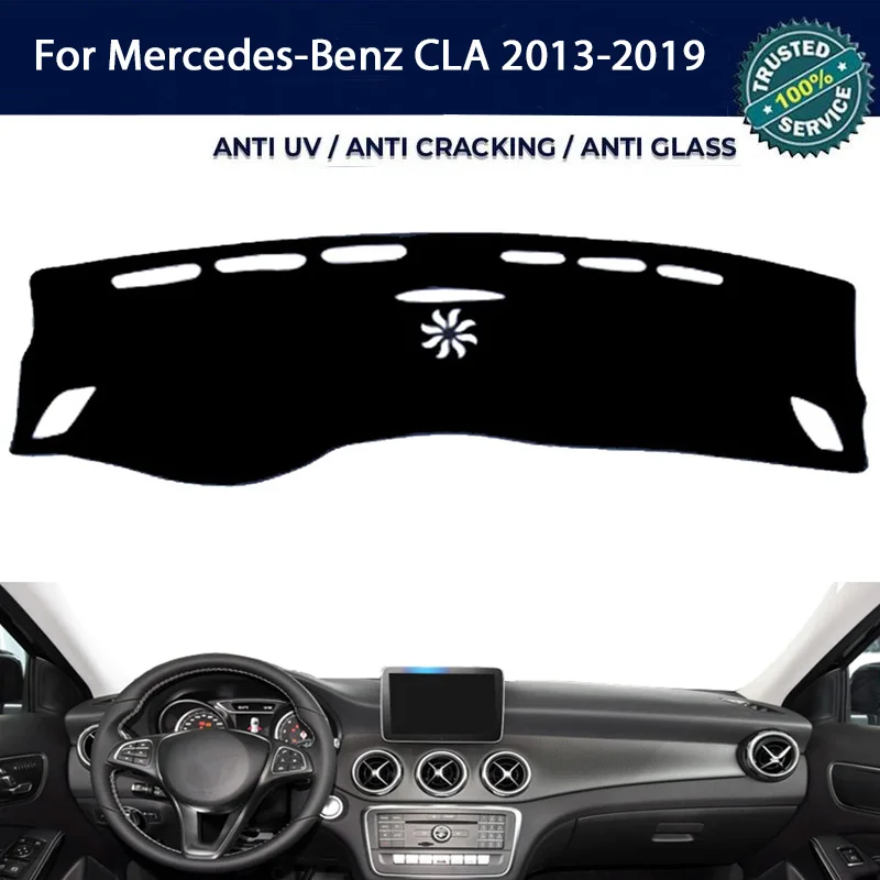 Custom Anti-UV Dashboard Cover Dash Mat Protector Pad For Mercedes-Benz CLA 2013 2014-2019 Center Console Accessories Sunshade
Custom Anti-UV Dashboard Cover Dash Mat Protector Pad For Mercedes-Benz CLA 2013 2014-2019 Center Console Accessories Sunshade