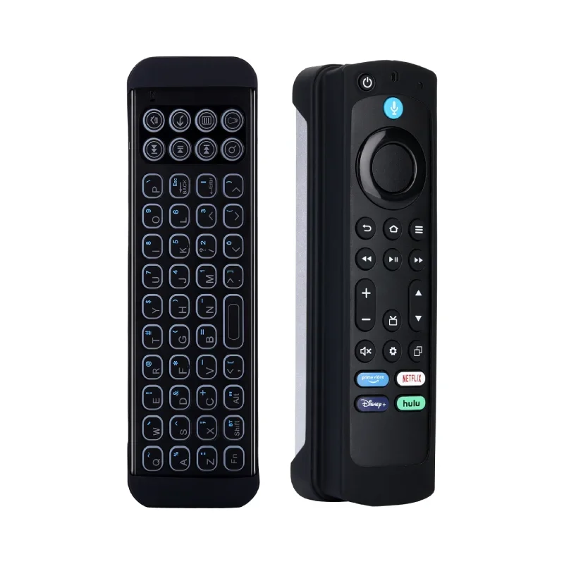 iPazzPort Mini Bluetooth Wireless Keyboard with Remote Case for TV-Stick 4k Max/TV Cube,Compatible with Insignia/Toshiba/fireTVs
iPazzPort Mini Bluetooth Wireless Keyboard with Remote Case for TV-Stick 4k Max/TV Cube,Compatible with Insignia/Toshiba/fireTVs