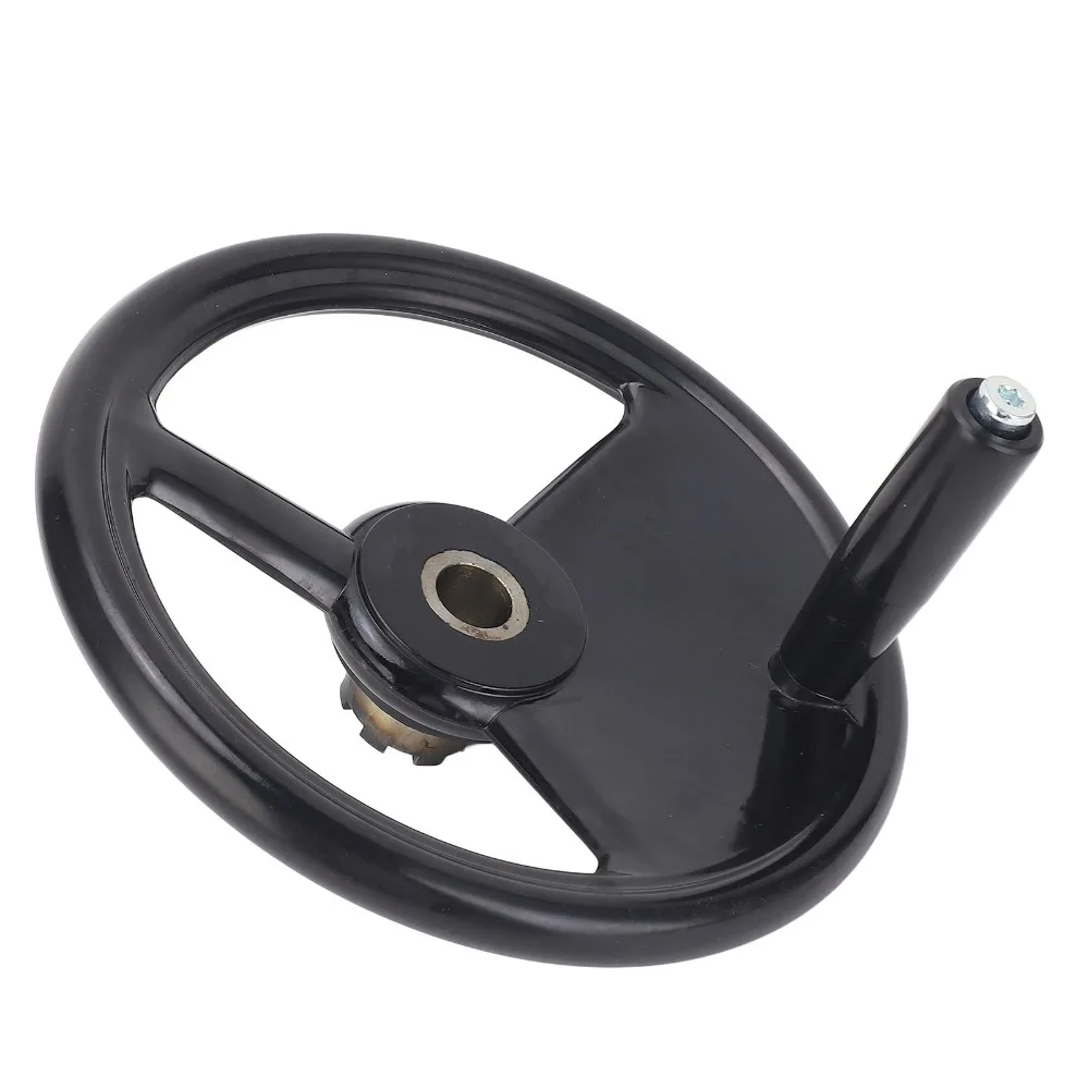Engineering Plastics Milling Hand Wheel Round Shape 22x250mm Rotary Handwheel Multifunctional With Handle Machine Tool Handwheel
Engineering Plastics Milling Hand Wheel Round Shape 22x250mm Rotary Handwheel Multifunctional With Handle Machine Tool Handwheel