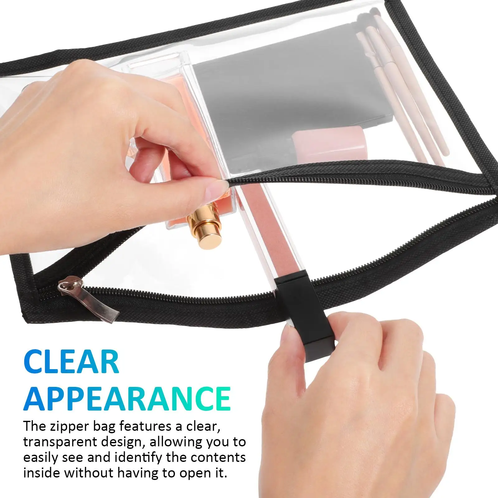 4Pcs Clear Makeup Bags With Zipper Storage Bags for Clothes Purse Organizer Handbag Home Daily Use Purse Makeup And Toiletries
4Pcs Clear Makeup Bags With Zipper Storage Bags for Clothes Purse Organizer Handbag Home Daily Use Purse Makeup And Toiletries