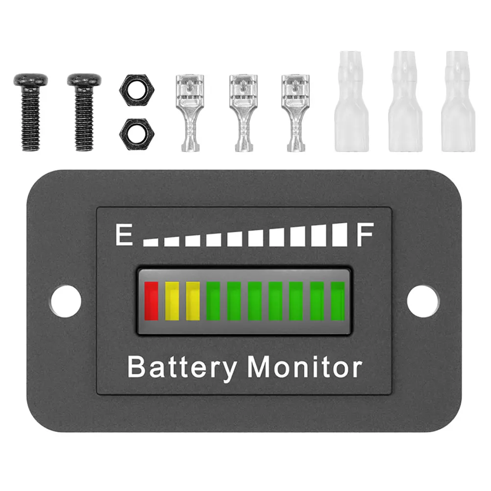 1 set Gauge Device Displaying Device Tool Golf Cart Meter Voltage Display Meter For Electric Car Forklift 12V 24V 48V
1 set Gauge Device Displaying Device Tool Golf Cart Meter Voltage Display Meter For Electric Car Forklift 12V 24V 48V