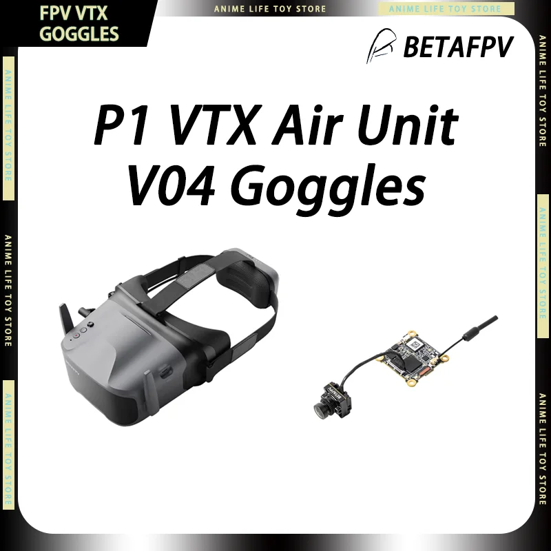 BETAFPV V04 Goggles 1080P 60fps FPV Drone P1 VTX Air Unit Digital HD FPV System For Aerial Camera DIY FPV Drone Christmas Gift
BETAFPV V04 Goggles 1080P 60fps FPV Drone P1 VTX Air Unit Digital HD FPV System For Aerial Camera DIY FPV Drone Christmas Gift