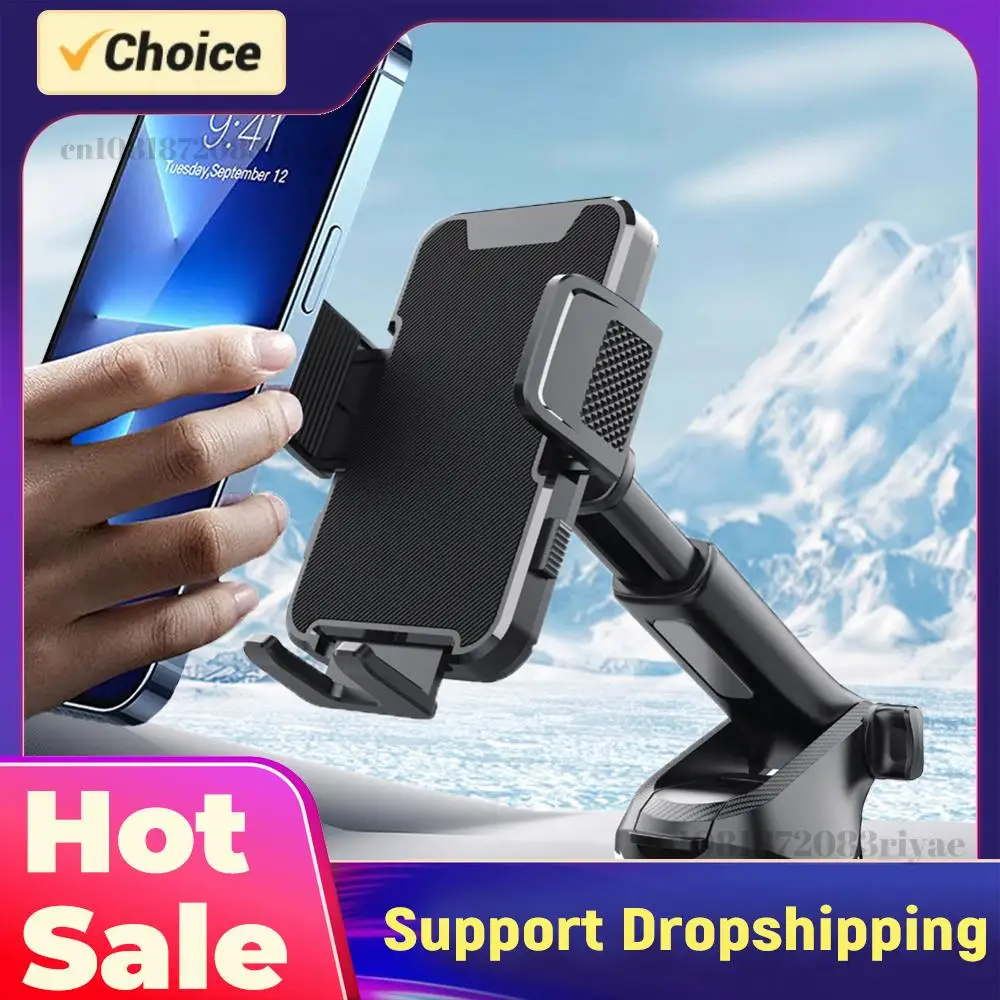 Gravity Sucker Car Phone Holder Retractable Cell Phone Support 360° Rotation Auto Smartphone Stand for Cellphones 4.7-7.9Inch
Gravity Sucker Car Phone Holder Retractable Cell Phone Support 360° Rotation Auto Smartphone Stand for Cellphones 4.7-7.9Inch