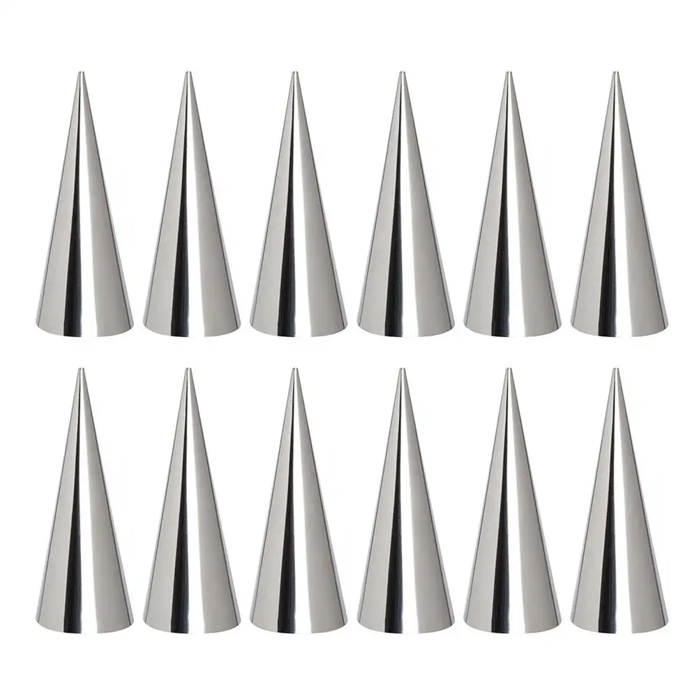 30 Pcs Croissant Spiral Tube Mold Baking Cone Bread Bread Mold Baking Cone Molds Maker Tools Supplies Silver Easy Clean
30 Pcs Croissant Spiral Tube Mold Baking Cone Bread Bread Mold Baking Cone Molds Maker Tools Supplies Silver Easy Clean