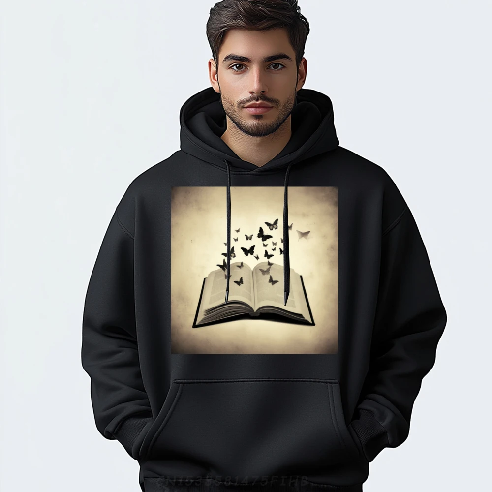 Book Reading Butterfly Print Autumn Round Neck Mens Sweatshirt Outdoor Hoodies Discount Long Sleeve Streetwear Clothing
Book Reading Butterfly Print Autumn Round Neck Mens Sweatshirt Outdoor Hoodies Discount Long Sleeve Streetwear Clothing