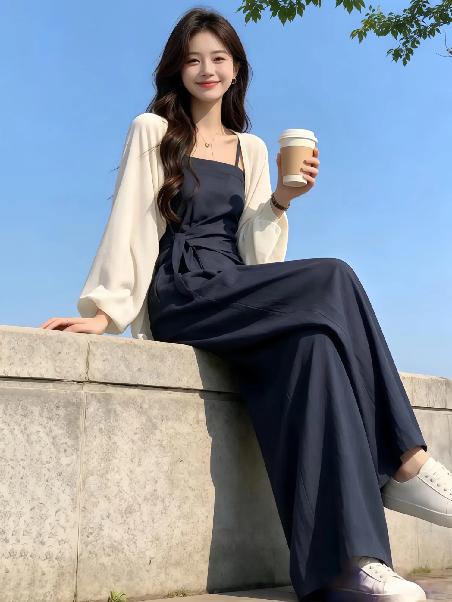 Casual Knitted Knitwear Women's Summer Set High Waist Wide Leg Pants Breathable Short Sleeve round Neck Versatile Three-Piece...
Casual Knitted Knitwear Women's Summer Set High Waist Wide Leg Pants Breathable Short Sleeve round Neck Versatile Three-Piece...
