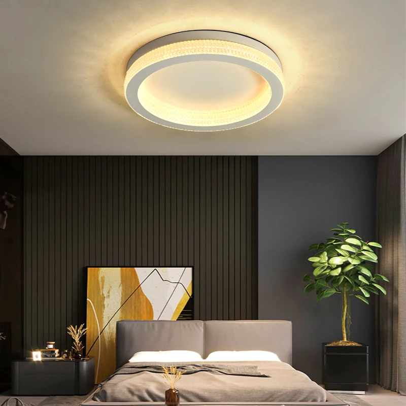 Modern Crystal Circle Round Black Gold Ceiling Lamp for Bedroom Study Led Indoor Lighting Living Room Decoration
Modern Crystal Circle Round Black Gold Ceiling Lamp for Bedroom Study Led Indoor Lighting Living Room Decoration