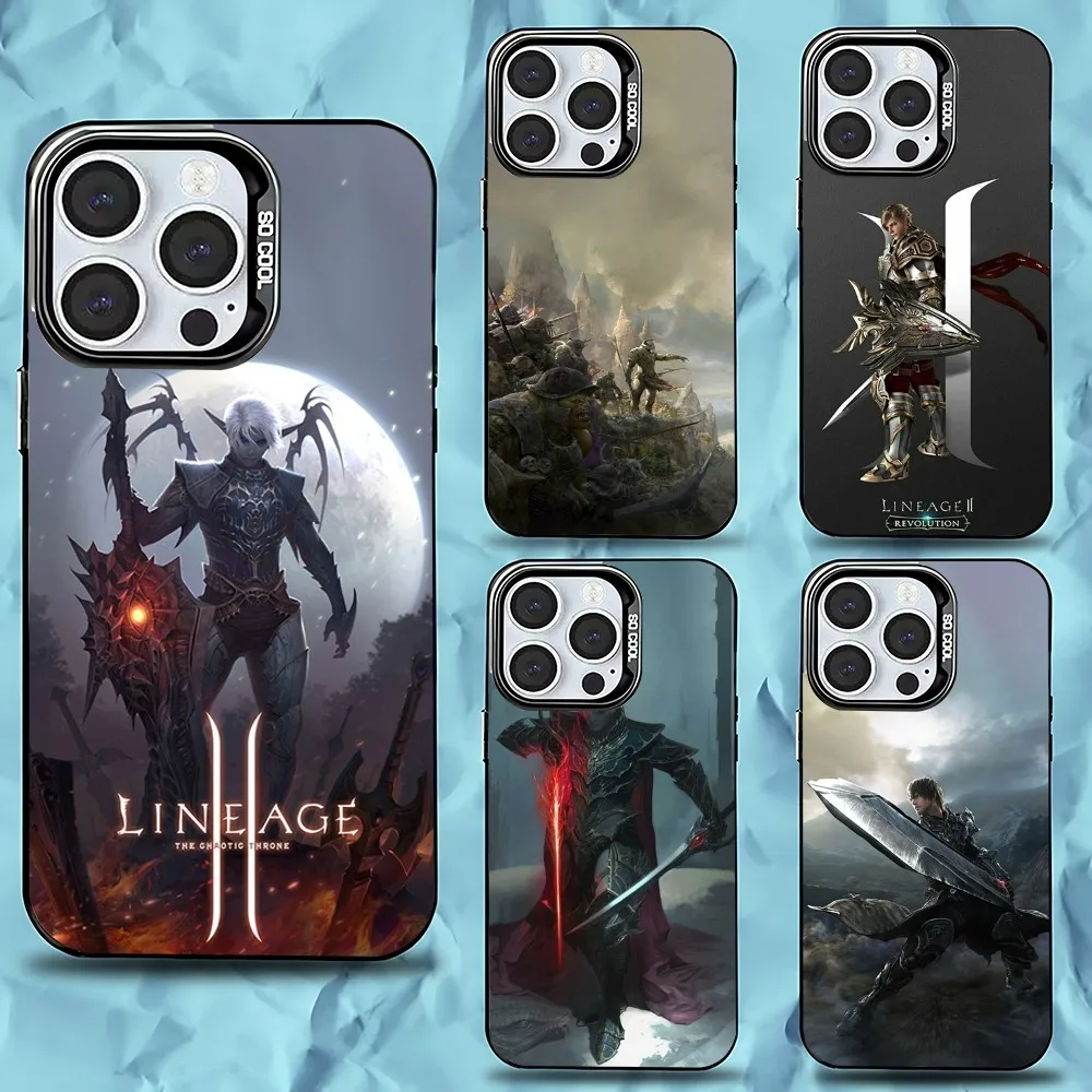 Game L-LINEAGE 2 Phone Case For iPhone 16,15,14,13,12,11,Pro,Max,Plus,Mini,XS,SE Anti Fall Black Matte Hard Bumper
Game L-LINEAGE 2 Phone Case For iPhone 16,15,14,13,12,11,Pro,Max,Plus,Mini,XS,SE Anti Fall Black Matte Hard Bumper