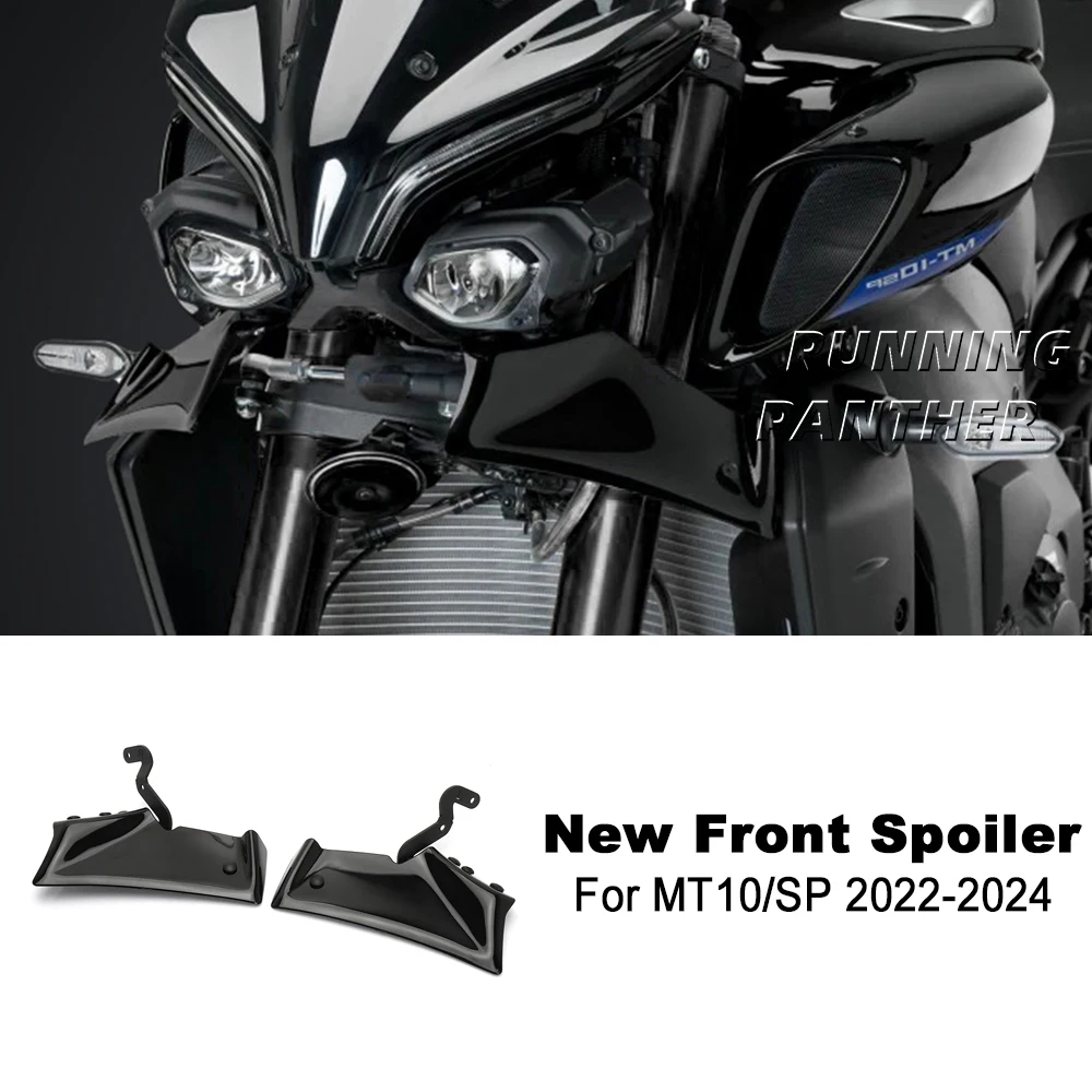 For YAMAHA MT-10 MT 10 SP MT10 2022 2023 2024 Motorcycle Sport Downforce Naked Front Spoilers Aerodynamic Wing Deflector
For YAMAHA MT-10 MT 10 SP MT10 2022 2023 2024 Motorcycle Sport Downforce Naked Front Spoilers Aerodynamic Wing Deflector
