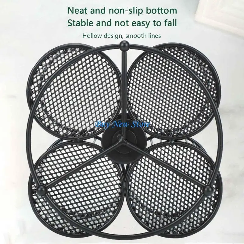 20CE Rotatable Pencil Holder Multi-grip Mesh Pen Cup 4 Compartments Makeup Brush Holder Desk Pen for Office School
20CE Rotatable Pencil Holder Multi-grip Mesh Pen Cup 4 Compartments Makeup Brush Holder Desk Pen for Office School