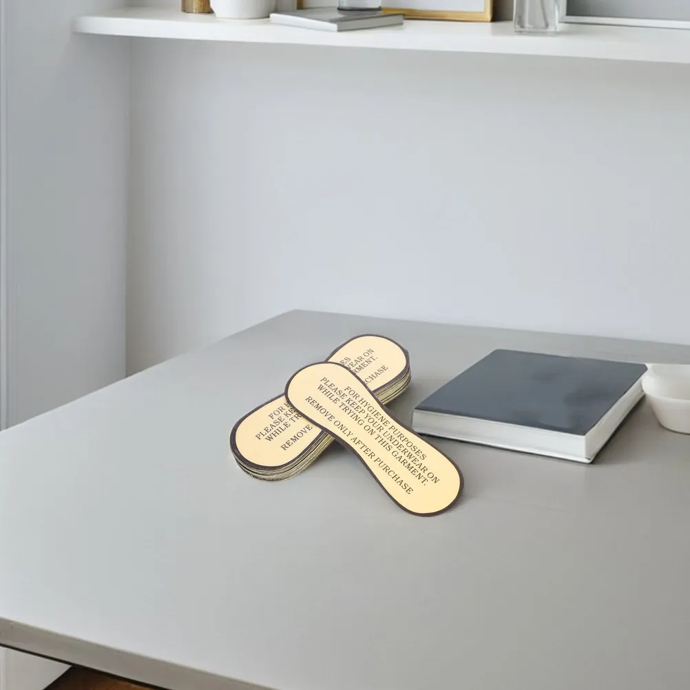 30Pcs Adhesive Protective Swimwear Labels Transparent Liners for Trying on Comfortable Breathable Stickers for Swimsuit Public
30Pcs Adhesive Protective Swimwear Labels Transparent Liners for Trying on Comfortable Breathable Stickers for Swimsuit Public