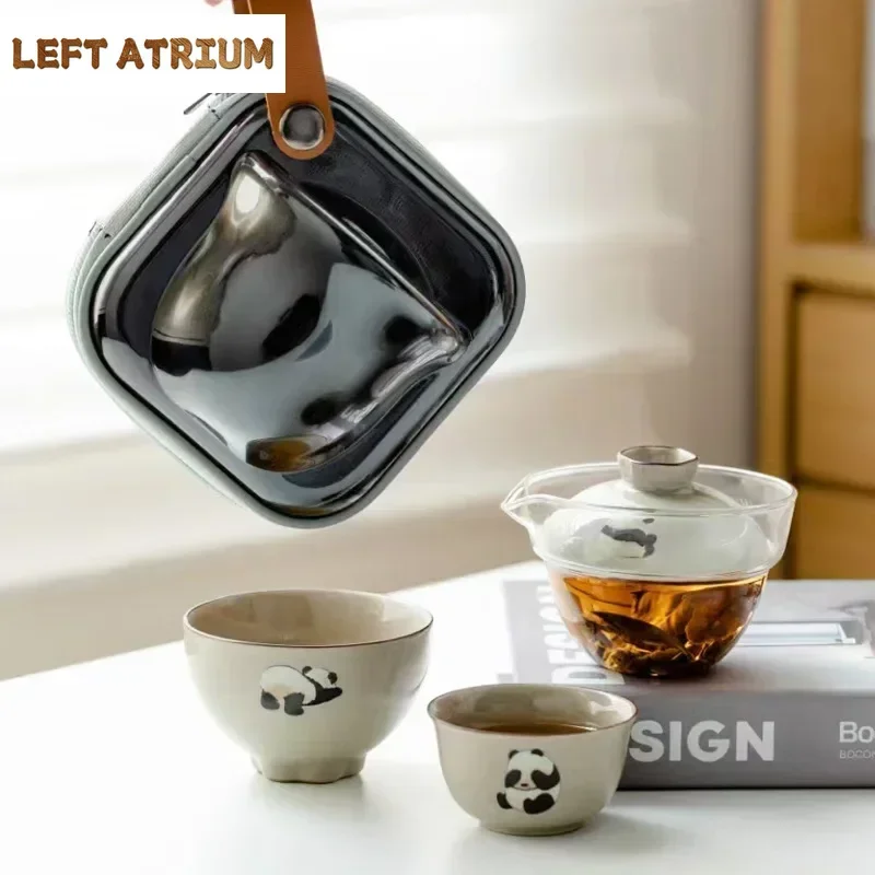 Travel Tea Set Teapot Quick Cup Simple and Portable Outdoor Carry One Pot One Cup Two Cups Gift Kung Fu Tea Set Chinese Tea Set
Travel Tea Set Teapot Quick Cup Simple and Portable Outdoor Carry One Pot One Cup Two Cups Gift Kung Fu Tea Set Chinese Tea Set