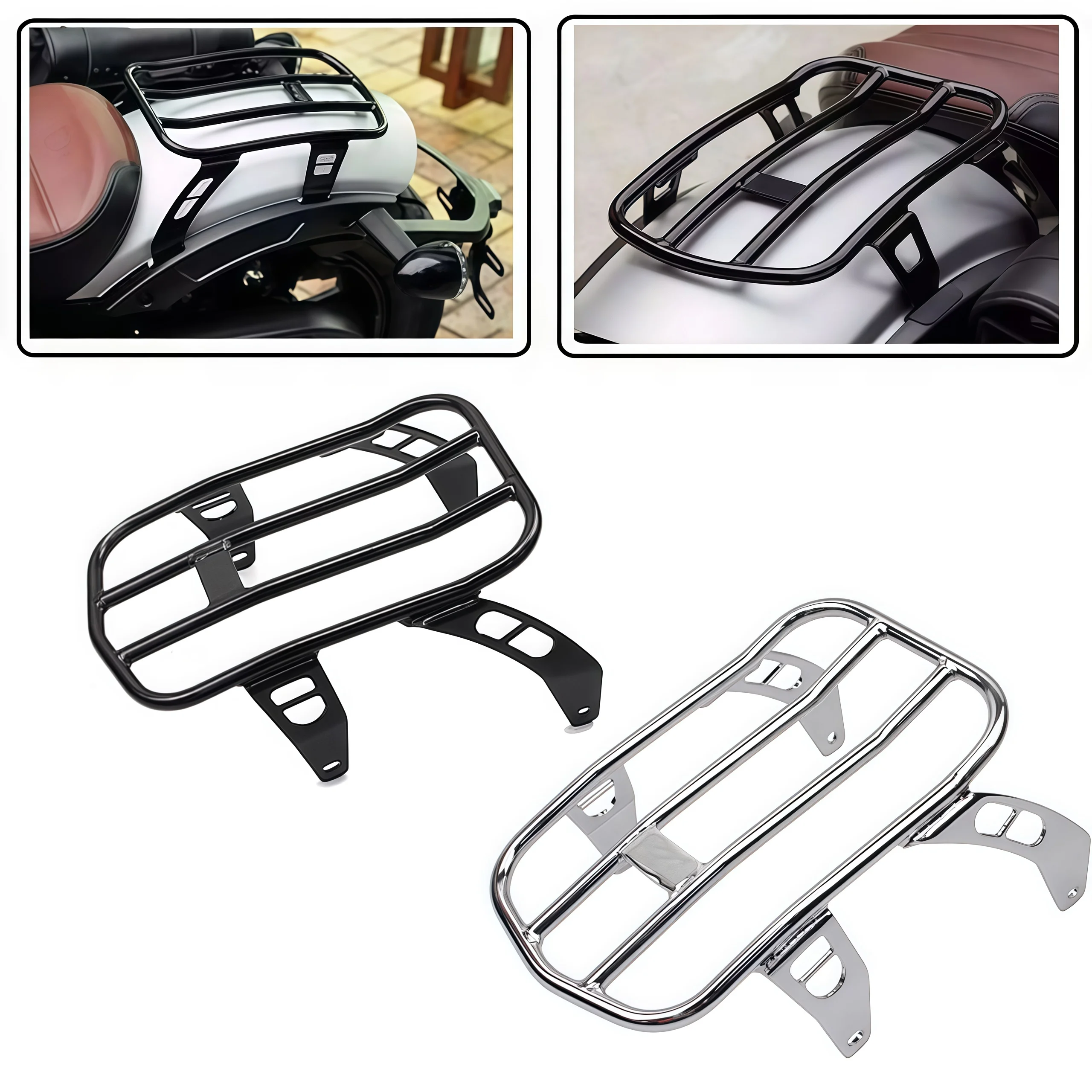 For Indian Scout Rogue Sixty Bobber Twenty ABS 2018-2023 Motorcycle Steel Rear Fender Bolt on Solo Luggage Rack Accessories
For Indian Scout Rogue Sixty Bobber Twenty ABS 2018-2023 Motorcycle Steel Rear Fender Bolt on Solo Luggage Rack Accessories