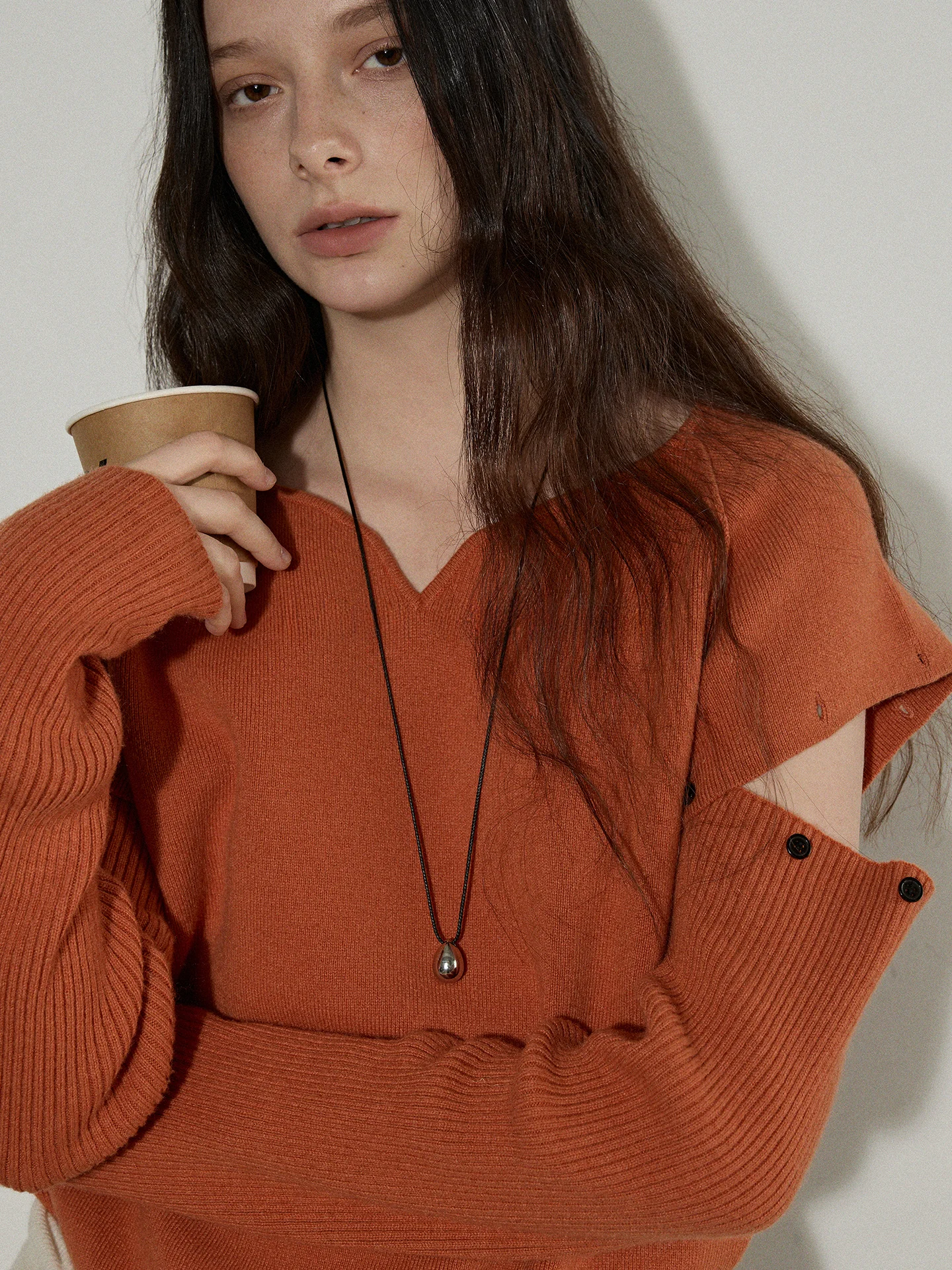 Lofi Choose Women's Knitted Sweater Loose Fit Detachable Sleeve Versatile Top Spring New Style Commute Style Nylon Fiber
Lofi Choose Women's Knitted Sweater Loose Fit Detachable Sleeve Versatile Top Spring New Style Commute Style Nylon Fiber