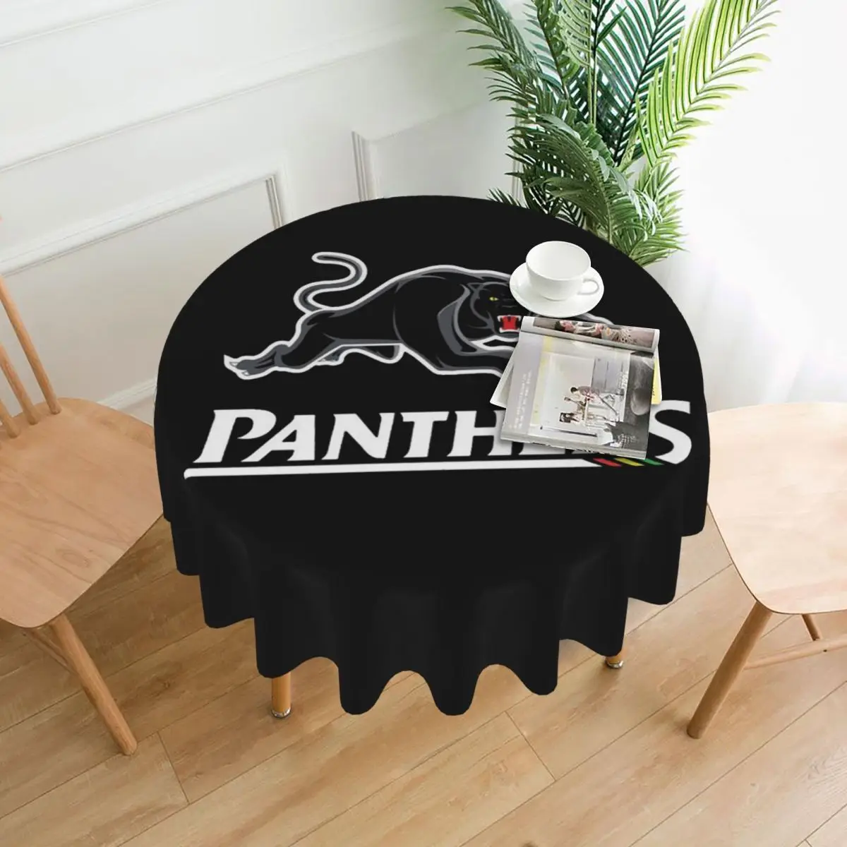 Panthers-Penrit Custom Waterproof Round Tablecloth Oilproof Table Cloth for Kitchen Events Dining Table Cover 60 inches
Panthers-Penrit Custom Waterproof Round Tablecloth Oilproof Table Cloth for Kitchen Events Dining Table Cover 60 inches