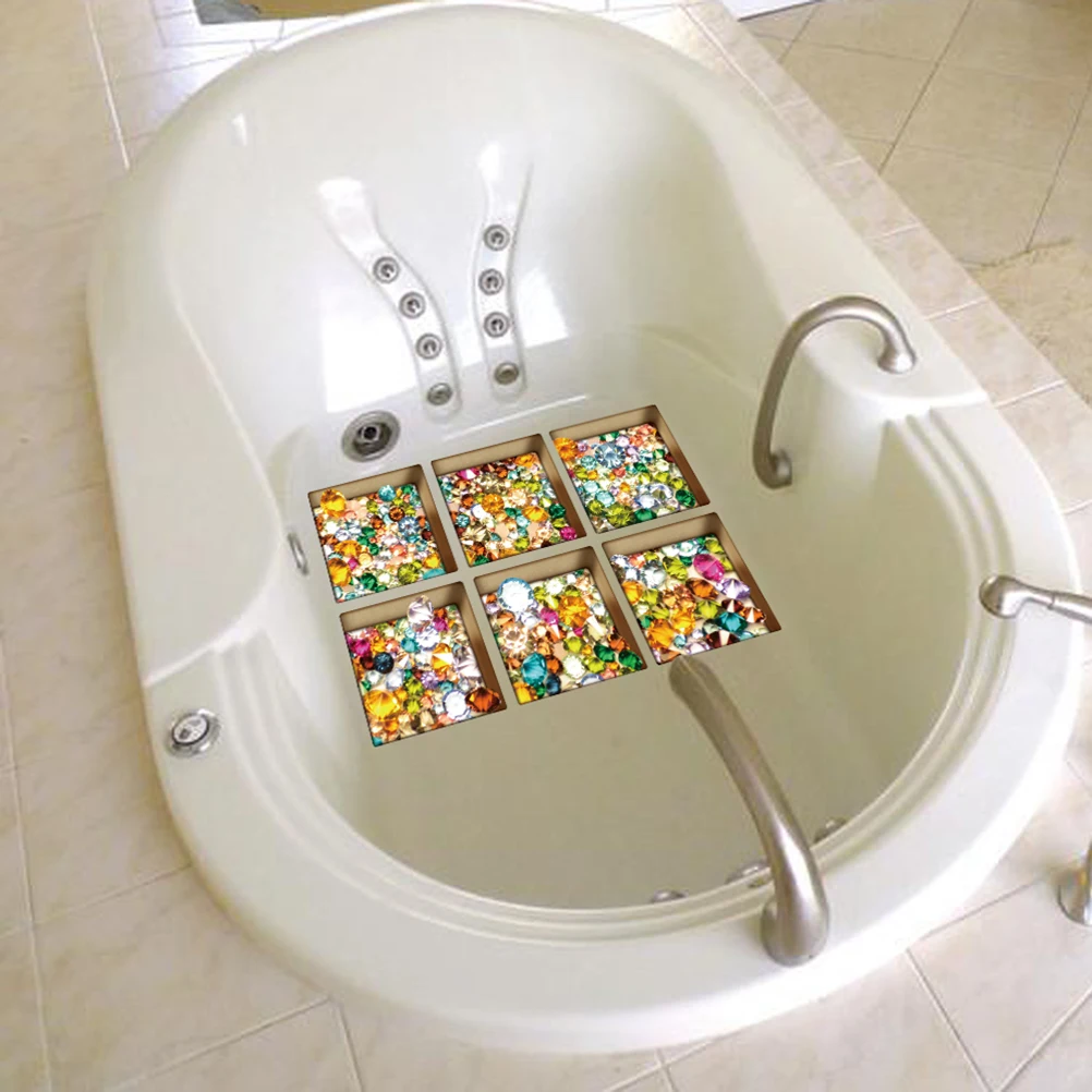 6 Pcs 3D Tub Decal Bathtub Sticker Bathtub Appliques Pvc Non Slip Wall Sticker Wall Bath Tile Pad Shower Floor
6 Pcs 3D Tub Decal Bathtub Sticker Bathtub Appliques Pvc Non Slip Wall Sticker Wall Bath Tile Pad Shower Floor