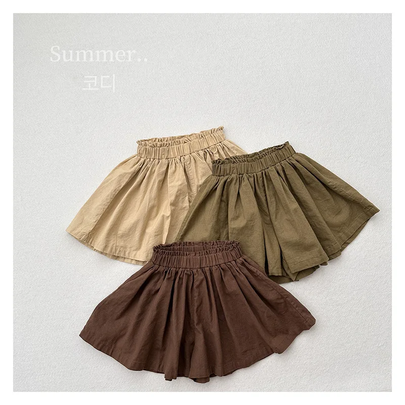 Summer Mori's New Baby Girl Casual Outer Wear Shorts for Girls To Match Foreign-style Retro Trouser Skirts
Summer Mori's New Baby Girl Casual Outer Wear Shorts for Girls To Match Foreign-style Retro Trouser Skirts