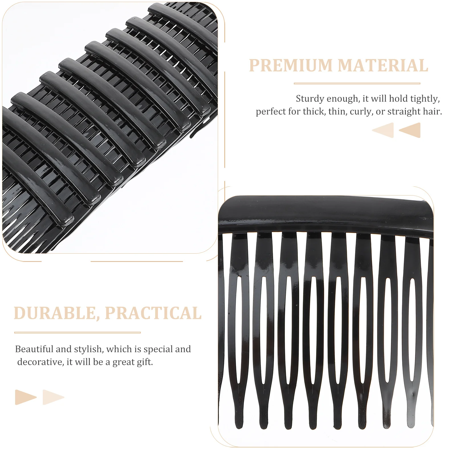 50Pcs Simple Side Comb Hair Accessories Practical and Beautiful for Hair Care and Styling Tools Wide Teeth Combs
50Pcs Simple Side Comb Hair Accessories Practical and Beautiful for Hair Care and Styling Tools Wide Teeth Combs