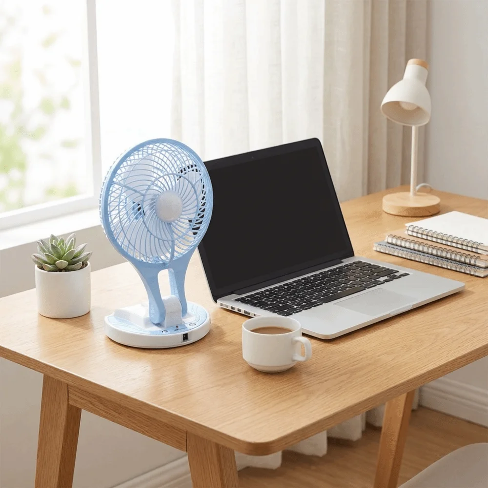 Quiet Operation Foldable Mini Fan Compact Design Lightweight Portable Desk Fan Gentle Wind Power Foldable Design Personal Cooler
Quiet Operation Foldable Mini Fan Compact Design Lightweight Portable Desk Fan Gentle Wind Power Foldable Design Personal Cooler