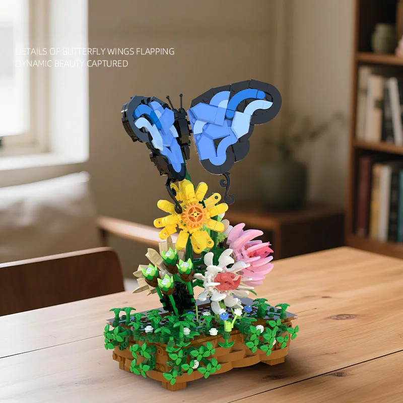 Идея, садовая бабочка, сбор медовых цветов, строительный блок, 2-цветные наборы моделей, строительный кирпич, развивающая игрушка для детей, подарок
Идея, садовая бабочка, сбор медовых цветов, строительный блок, 2-цветные наборы моделей, строительный кирпич, развивающая игрушка для детей, подарок