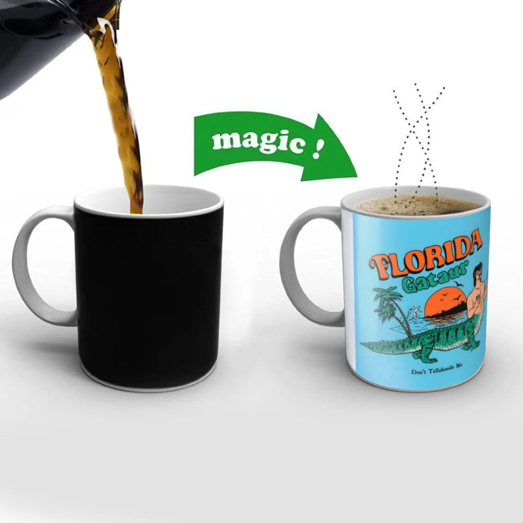 Florida Gataur Creativity Change Color Chang mug Ceramic mug Hot Coffee Cup Breakfast Cup Mug Friend Gift
Florida Gataur Creativity Change Color Chang mug Ceramic mug Hot Coffee Cup Breakfast Cup Mug Friend Gift