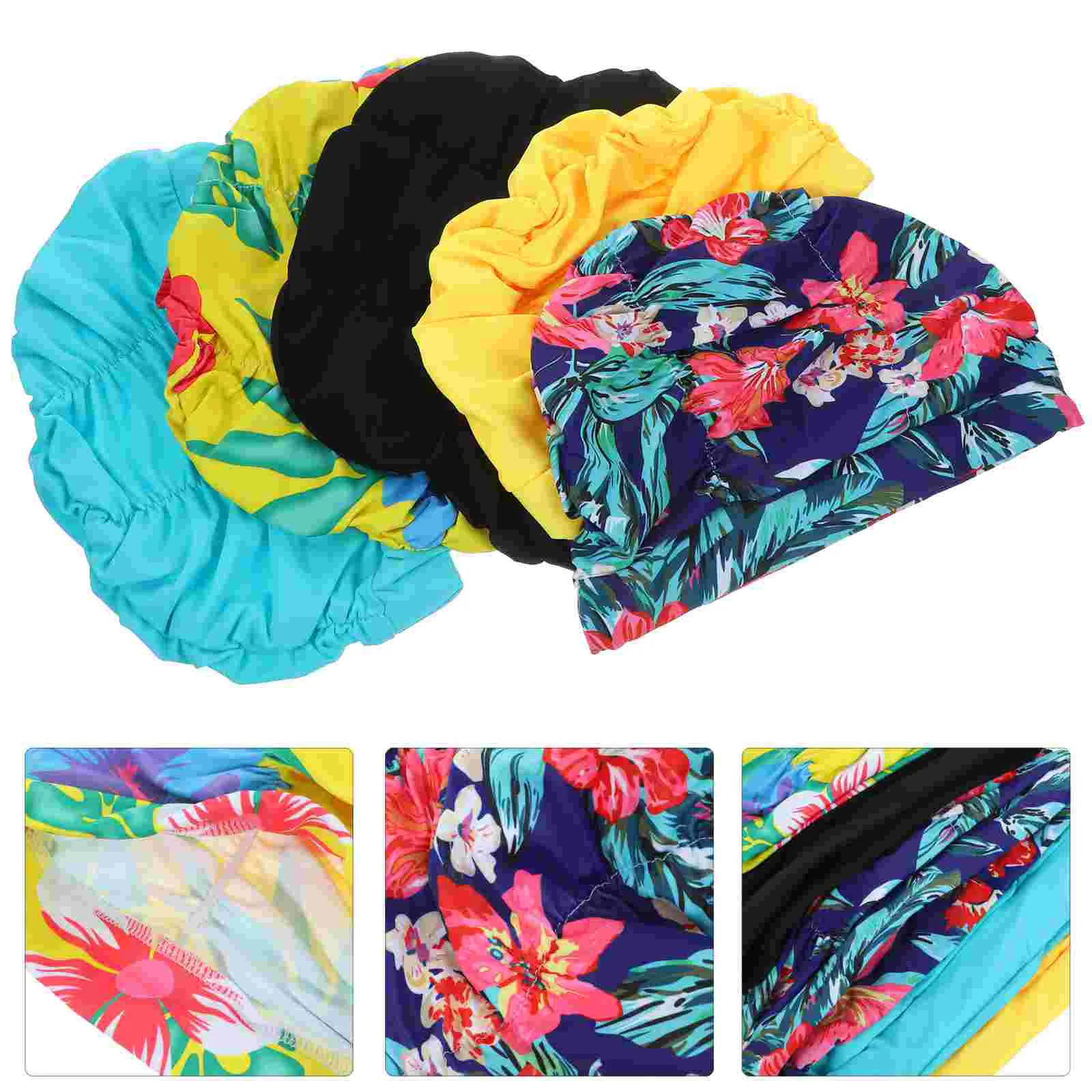 5 Pcs Unisex Swimming Cap Long Hair Caps for Women Fold Fashion Large Nylon Friend Elastic
5 Pcs Unisex Swimming Cap Long Hair Caps for Women Fold Fashion Large Nylon Friend Elastic