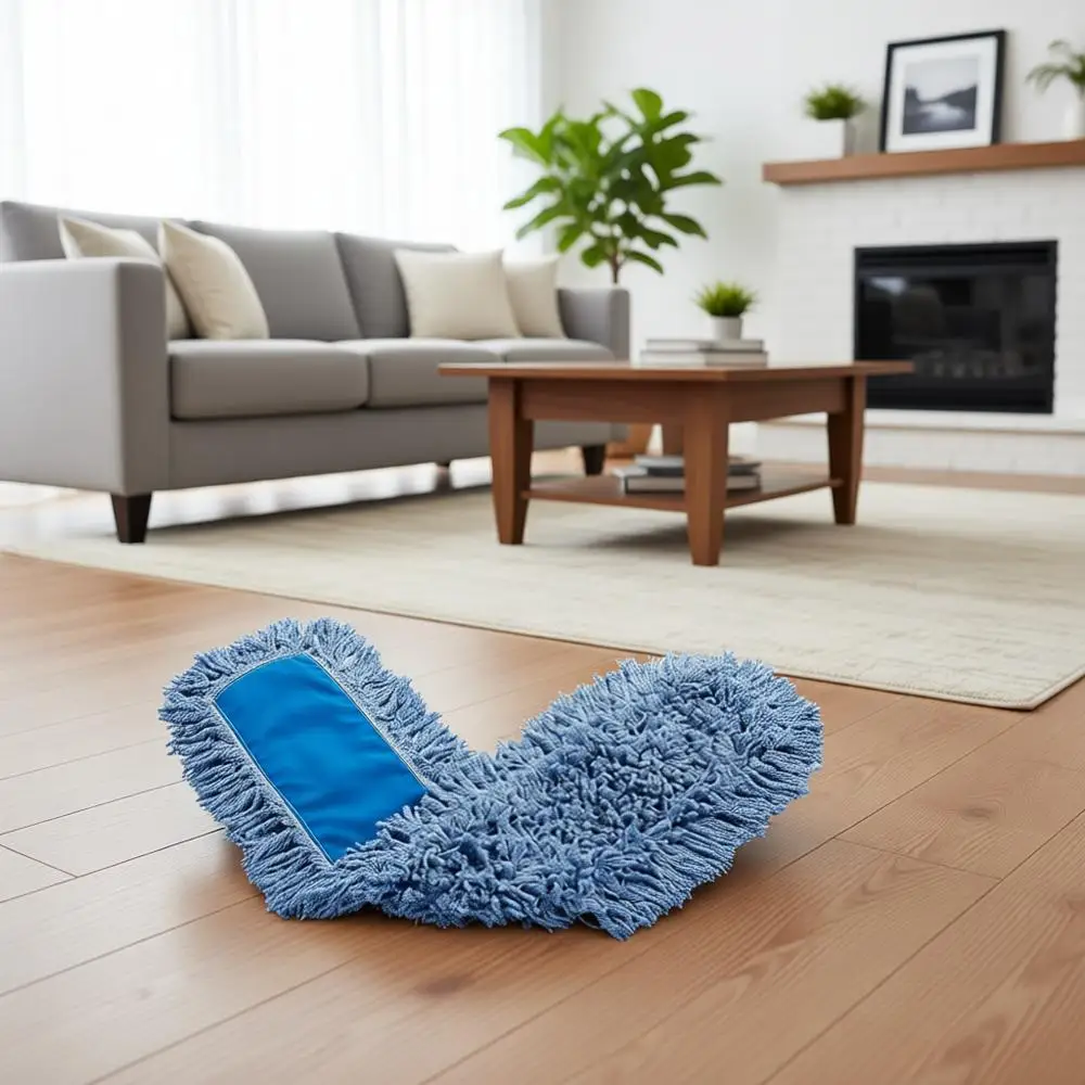 36-Inch Blue Cotton Loop-Dust Mop Replacement for Industrial and Commercial Use
36-Inch Blue Cotton Loop-Dust Mop Replacement for Industrial and Commercial Use