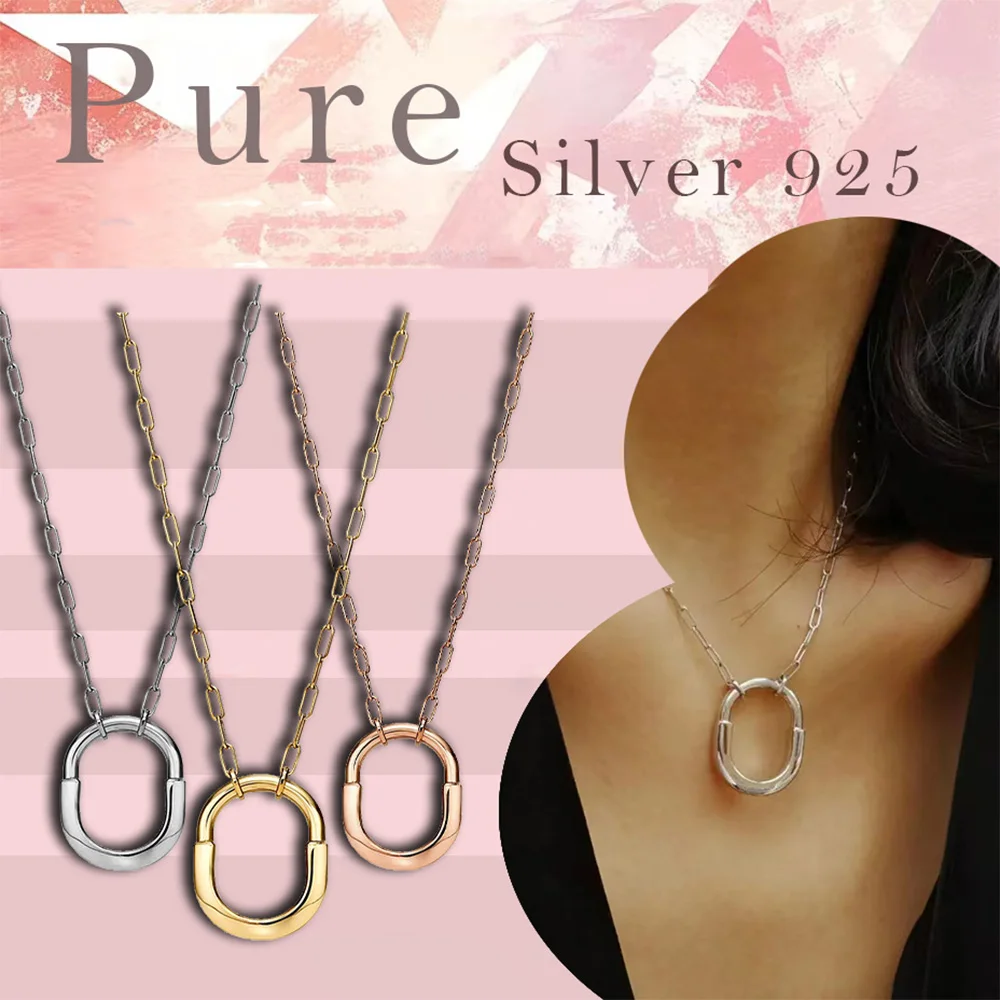 Fashion niche elegant exquisite hollow pendant pure silver necklace S925 women's necklace anniversary gift preferred
Fashion niche elegant exquisite hollow pendant pure silver necklace S925 women's necklace anniversary gift preferred