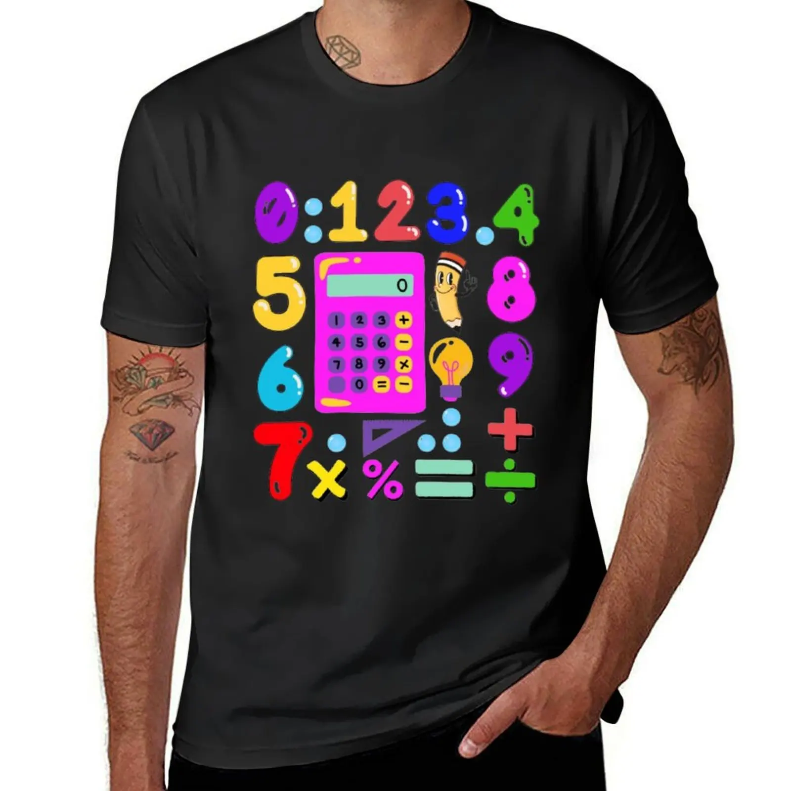 Number day, calculator maths kids T-Shirt quick drying graphics mens graphic t-shirts hip hop
Number day, calculator maths kids T-Shirt quick drying graphics mens graphic t-shirts hip hop