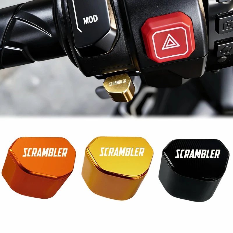 2026 Mototcycle CNC Accessories For Ducati SCRAMBLER 848/Evo 899/1199/1299/R/S Switch Button Turn Signal Switch Key cap
2026 Mototcycle CNC Accessories For Ducati SCRAMBLER 848/Evo 899/1199/1299/R/S Switch Button Turn Signal Switch Key cap