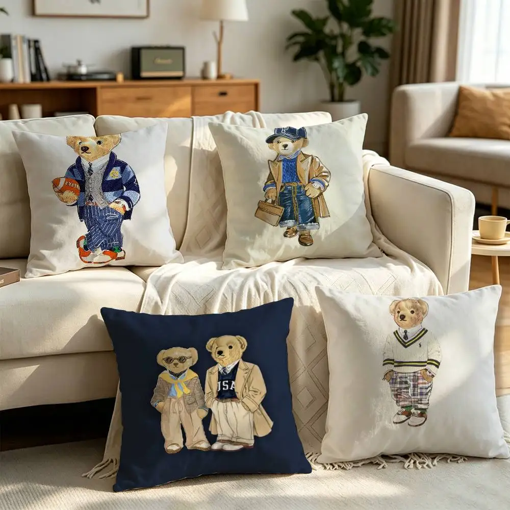 Fashion Bear present Pillow cover gift High definition digital printing,Surprise vivid pattern Household.
Fashion Bear present Pillow cover gift High definition digital printing,Surprise vivid pattern Household.