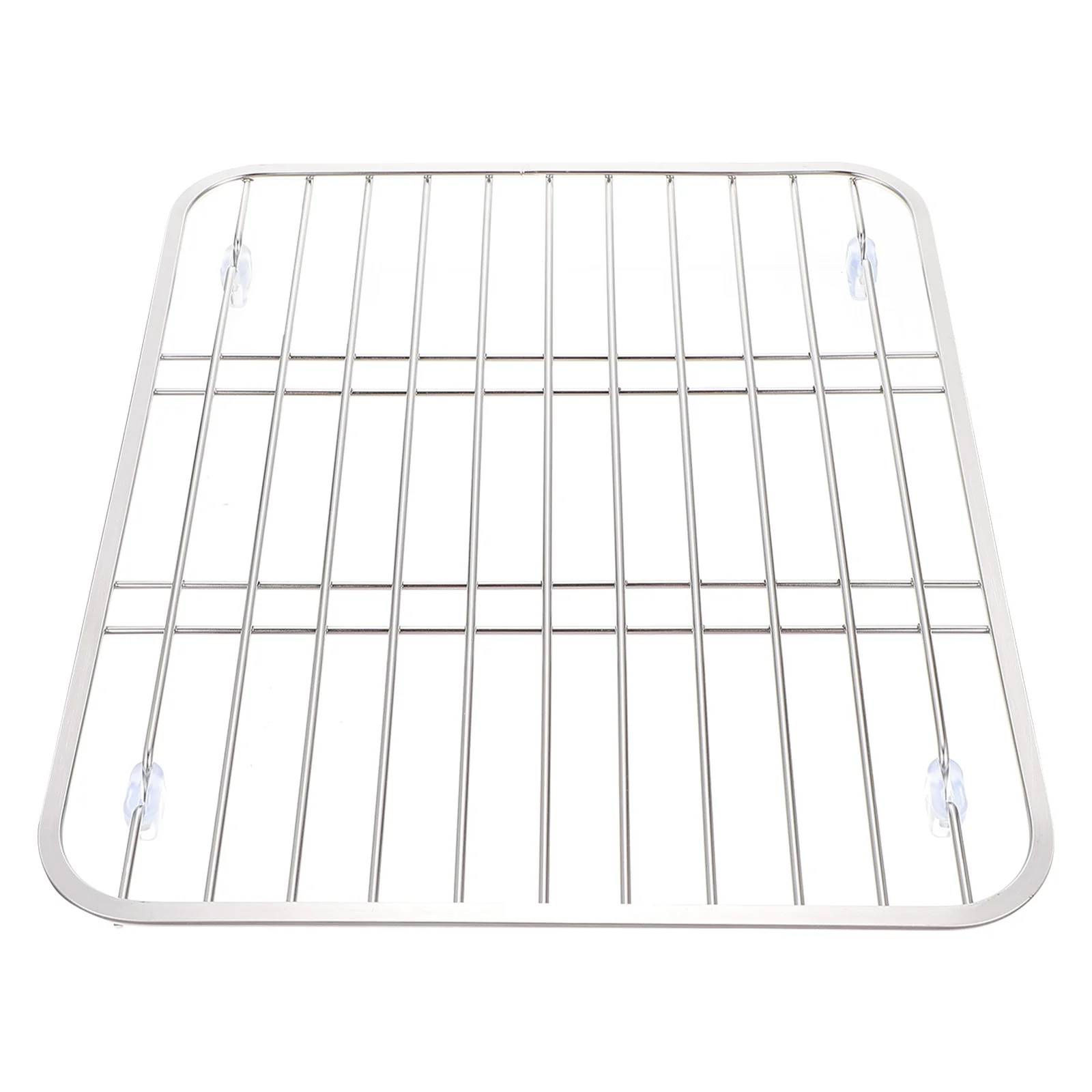 Stainless Steel Storage Rack Kitchen Sink Draining Rack Tableware Holder Heat Insulation Multipurpose Drying Organizer 
Stainless Steel Storage Rack Kitchen Sink Draining Rack Tableware Holder Heat Insulation Multipurpose Drying Organizer
