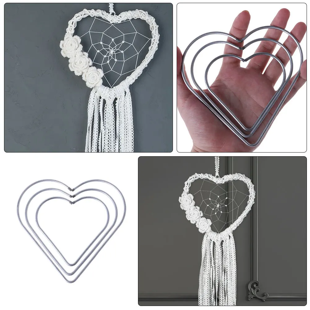 12Pcs Iron Heart Dreamcatcher Rings Metal Hoops for DIY Crafts Wedding Floral Baby Shower Decor Dreamcatcher Wire Ring
12Pcs Iron Heart Dreamcatcher Rings Metal Hoops for DIY Crafts Wedding Floral Baby Shower Decor Dreamcatcher Wire Ring