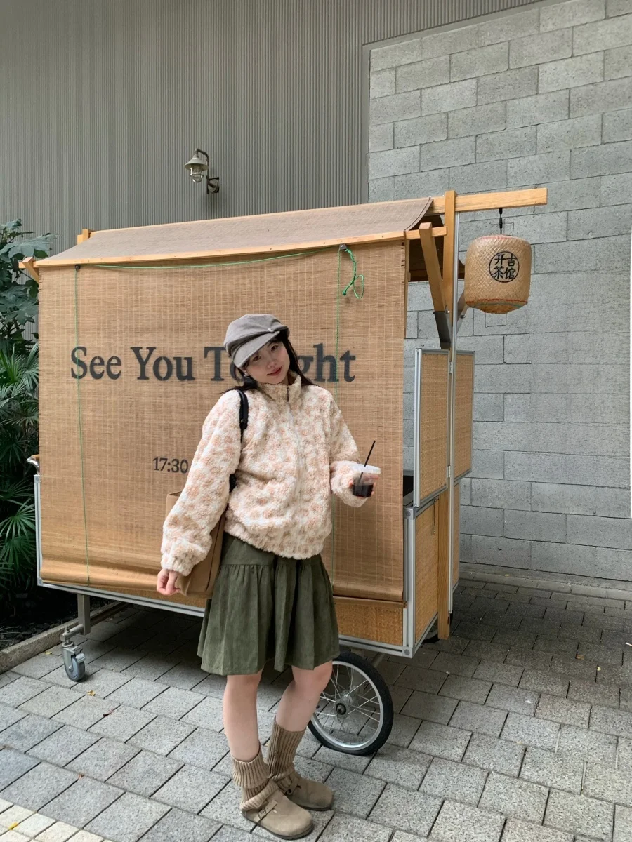 Original Design Particle Fce Lambskin Mimic Thiened Loose ort Coat Leopard Pattern Winter Women's Casual Sle Jaet
Original Design Particle Fce Lambskin Mimic Thiened Loose ort Coat Leopard Pattern Winter Women's Casual Sle Jaet