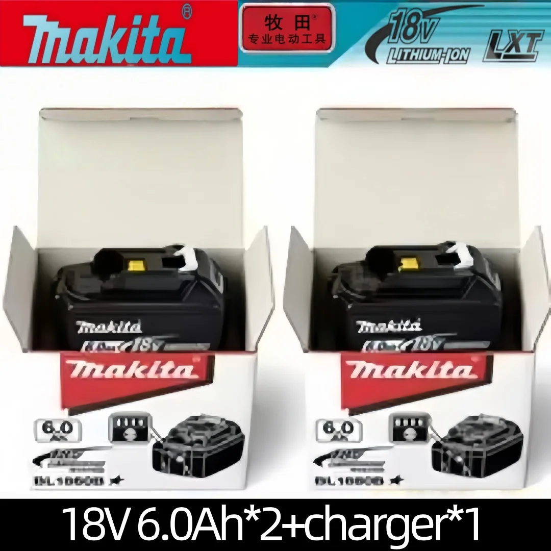 Real Original Makita 18V 6Ah Li-ion Battery Work with BL1815 BL1820B BL1830B Industrial Cordless Tools
Real Original Makita 18V 6Ah Li-ion Battery Work with BL1815 BL1820B BL1830B Industrial Cordless Tools