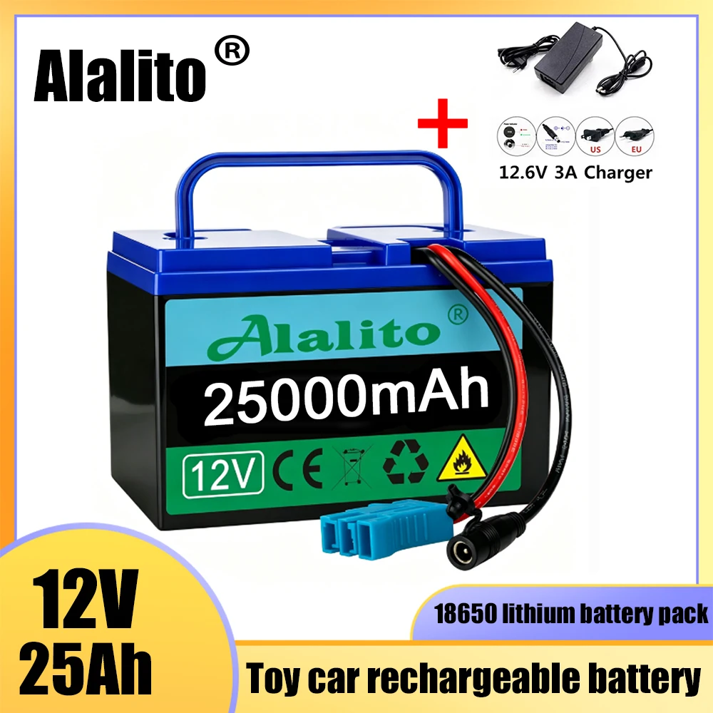 12V 25Ah Li-ion Battery for Peg Perego John Deere Tractor Ride-on Toy Gator 12V Battery for Ride On Toys Kids Tractor On Car
12V 25Ah Li-ion Battery for Peg Perego John Deere Tractor Ride-on Toy Gator 12V Battery for Ride On Toys Kids Tractor On Car