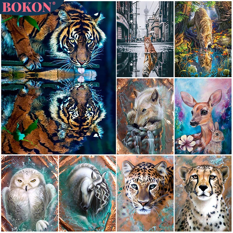 5D Diamond Painting Animal Series Diamond Embroidery Tiger Wolf Lion Horse DIY Diamond Mosaic Water Diamond Home Decoration
5D Diamond Painting Animal Series Diamond Embroidery Tiger Wolf Lion Horse DIY Diamond Mosaic Water Diamond Home Decoration
