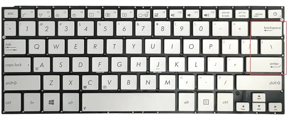 US Backlit Keyboard for ASUS UX301 UX301L UX301LA UX301LN UX301A Silver
US Backlit Keyboard for ASUS UX301 UX301L UX301LA UX301LN UX301A Silver