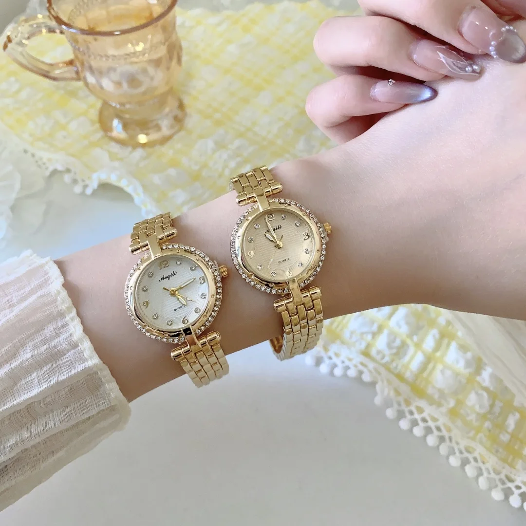 Модные роскошные женские часы, золотые женские часы для браслета Montre Femme, женские наручные часы, женские часы Relojes
Модные роскошные женские часы, золотые женские часы для браслета Montre Femme, женские наручные часы, женские часы Relojes