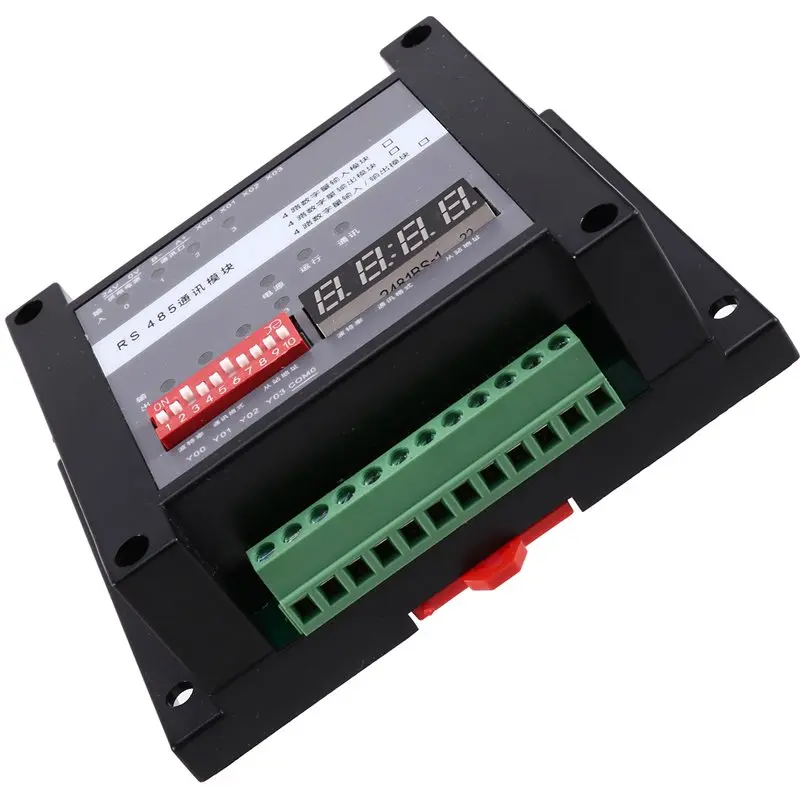 Модуль расширения AU61 для протокола Modbus RTU, связь RS485, 4 входа, 4 выхода, модуль ввода-вывода, модуль расширения протокола RTU
Модуль расширения AU61 для протокола Modbus RTU, связь RS485, 4 входа, 4 выхода, модуль ввода-вывода, модуль расширения протокола RTU