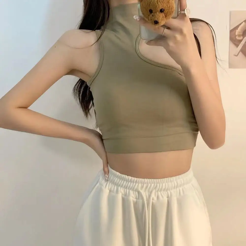 Sexy Women Summer Hollow Crop Tops Halter Sleeveless Tops Slim Fit Summer Casual Solid Color Backless Crop Tube Tops Streetwear
Sexy Women Summer Hollow Crop Tops Halter Sleeveless Tops Slim Fit Summer Casual Solid Color Backless Crop Tube Tops Streetwear