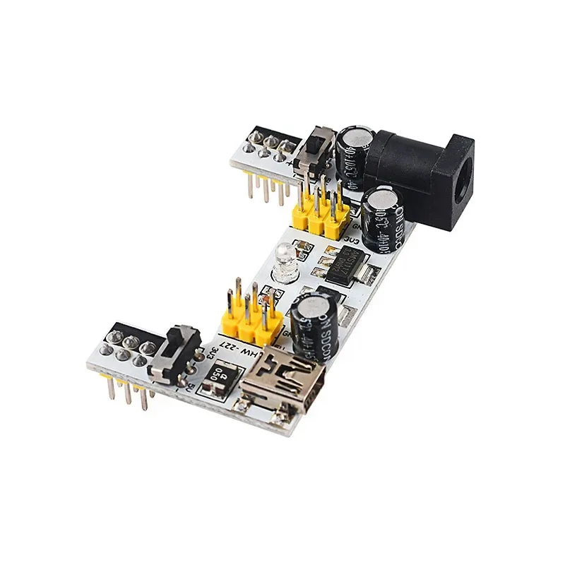 4pcs White Breadboard Power Supply Module 2 Way 5V 3.3V DC Regulator for Arduino Prototyping
4pcs White Breadboard Power Supply Module 2 Way 5V 3.3V DC Regulator for Arduino Prototyping