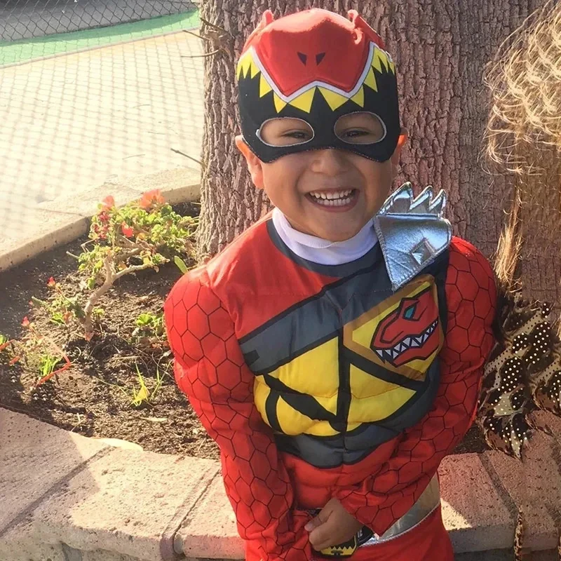 New Halloween Cosplay Costume Dinosaur Team Red Power Dino Charge Ranger Superhero Muscle Jumpsuits Suits for Kids Chil 2026★
New Halloween Cosplay Costume Dinosaur Team Red Power Dino Charge Ranger Superhero Muscle Jumpsuits Suits for Kids Chil 2026★