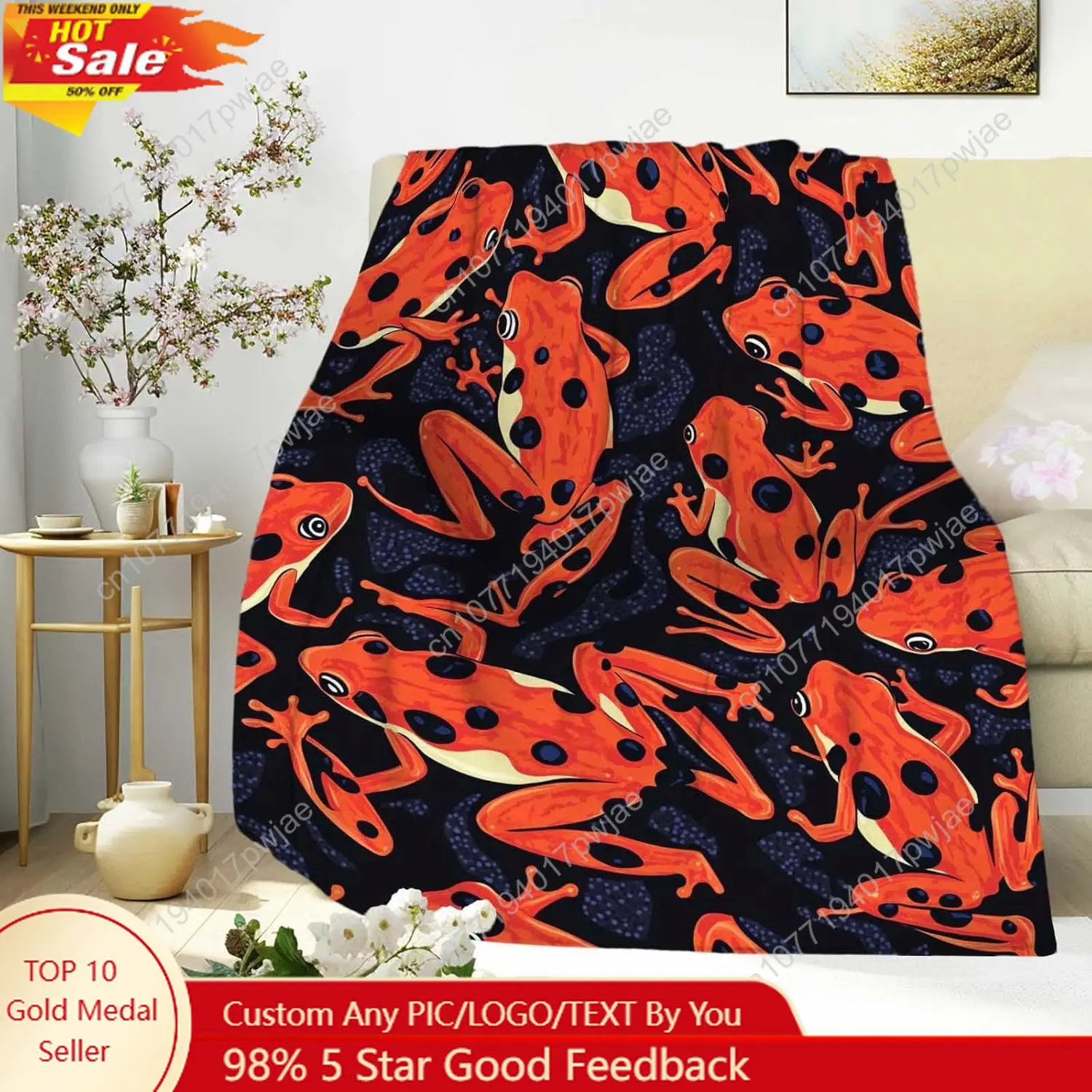 Dart Frog Print Throw Blanket Eye-Catching Colorful Design Perfect for Nature and Animal Lovers Cozy Gift for Custom blankets
Dart Frog Print Throw Blanket Eye-Catching Colorful Design Perfect for Nature and Animal Lovers Cozy Gift for Custom blankets