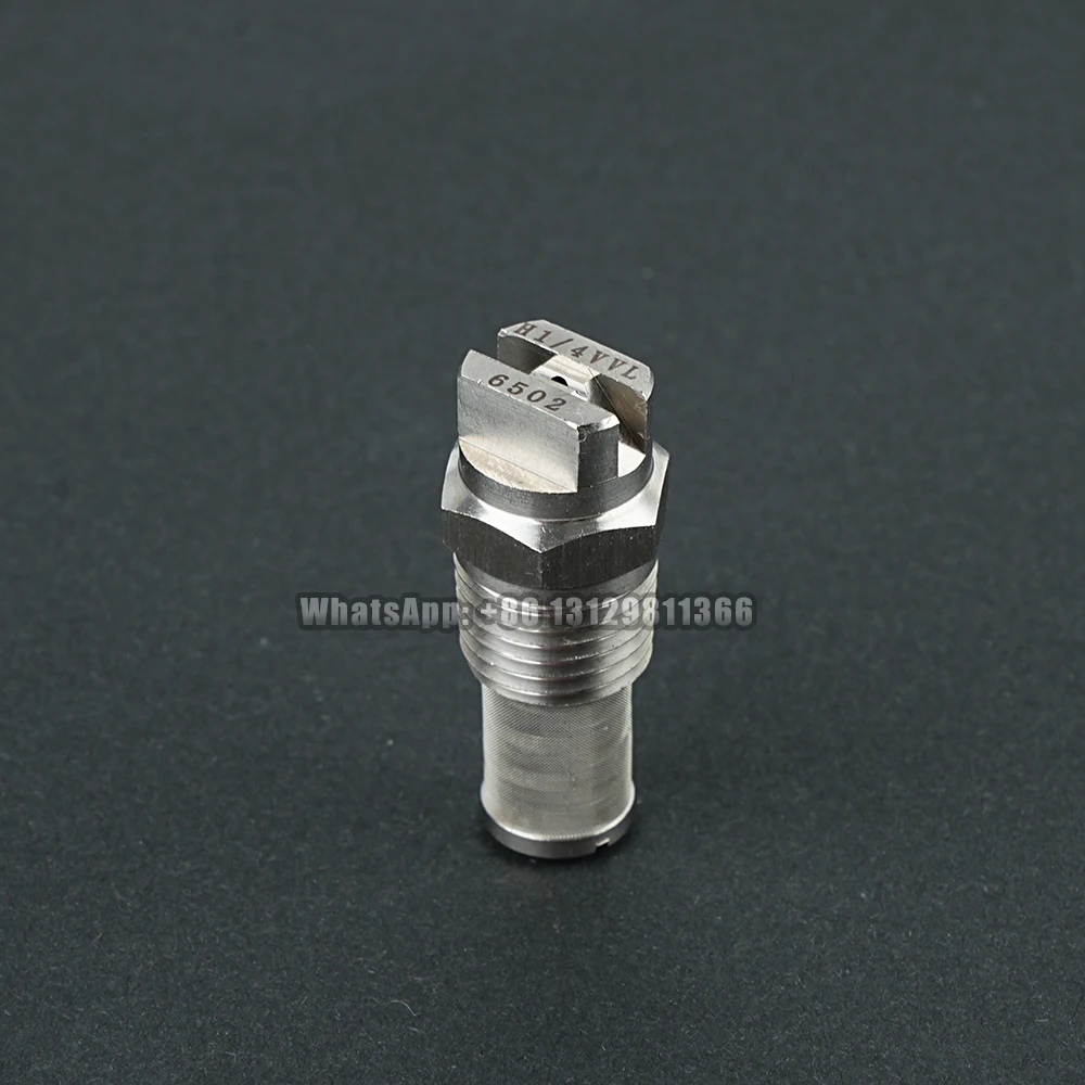 1/8"1/4",65/95/110 Degree HVV-L Spray Nozzle, Stainless Steel flat fan nozzle with filter.
1/8"1/4",65/95/110 Degree HVV-L Spray Nozzle, Stainless Steel flat fan nozzle with filter.