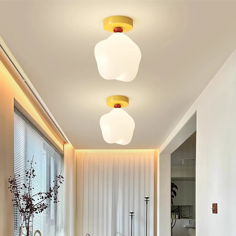 Modern Memphis Minimalist Creative Entryway Ceiling Light Hotel Corridor Balcony Bedroom Study French Cream Style Ceiling Lamps
Modern Memphis Minimalist Creative Entryway Ceiling Light Hotel Corridor Balcony Bedroom Study French Cream Style Ceiling Lamps