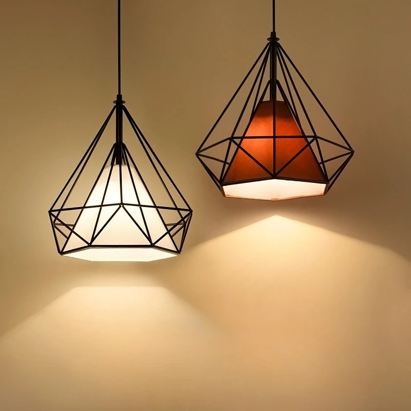 Nordic Minimalist Iron Diamond LED Pendant Light Modern Creative Decor Living Room Kitchen Restaurant Cafe Interior Hanging Lamp
Nordic Minimalist Iron Diamond LED Pendant Light Modern Creative Decor Living Room Kitchen Restaurant Cafe Interior Hanging Lamp