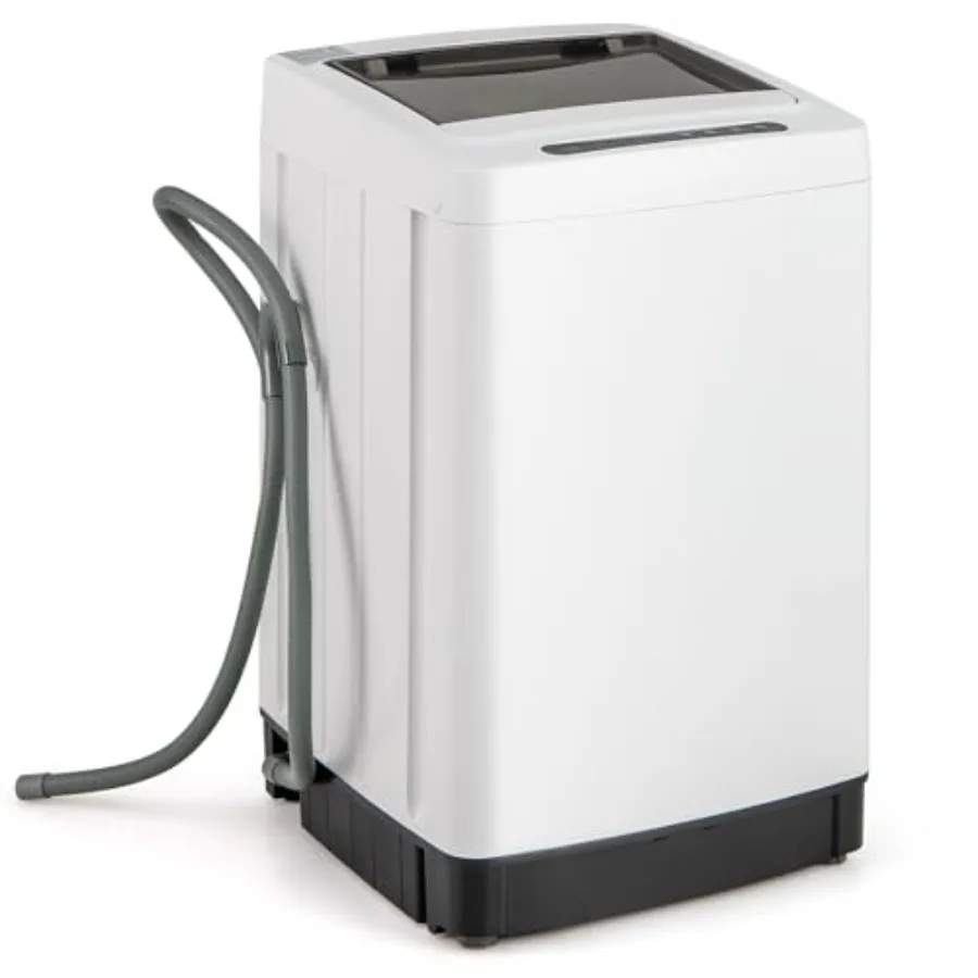 Portable washing machine for apartment and RV use, white plastic unit with full automatic operation, 8 wash modes, 10 water lev
Portable washing machine for apartment and RV use, white plastic unit with full automatic operation, 8 wash modes, 10 water lev