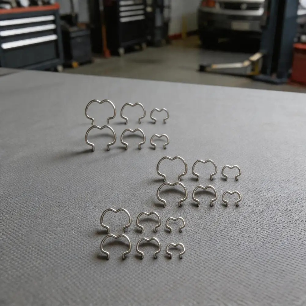 Quick Connector Transmission Clamp 6-3 8 Flexible Size Oil Line Clamps Transmission Oil Clamps Metal Construction
Quick Connector Transmission Clamp 6-3 8 Flexible Size Oil Line Clamps Transmission Oil Clamps Metal Construction