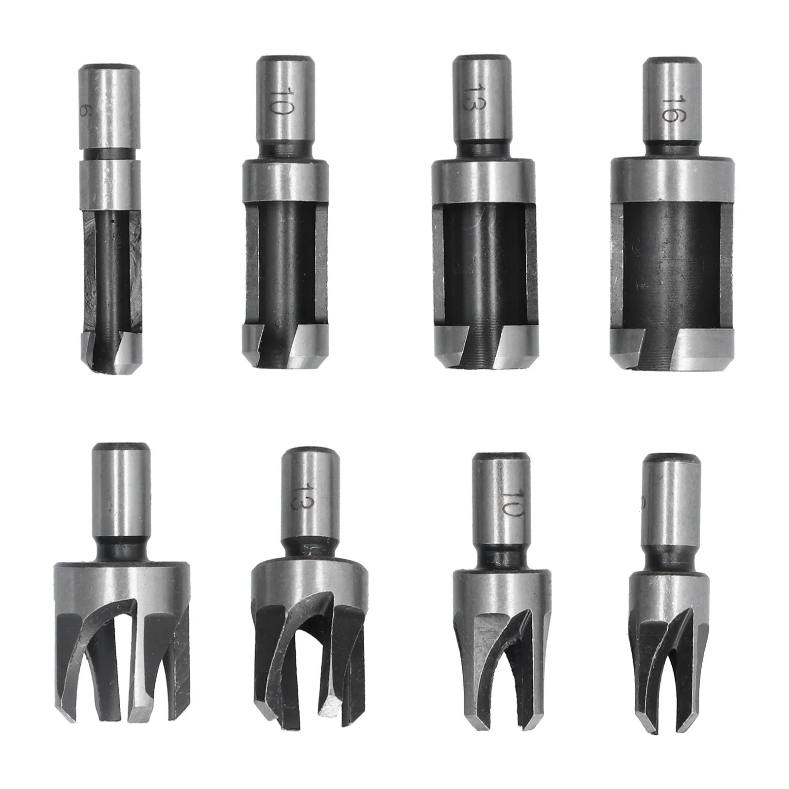 8 Pcs Cork Drill Bits High Carbon Steel Wood Plug Cutter Sets for Woodworking Drilling
8 Pcs Cork Drill Bits High Carbon Steel Wood Plug Cutter Sets for Woodworking Drilling
